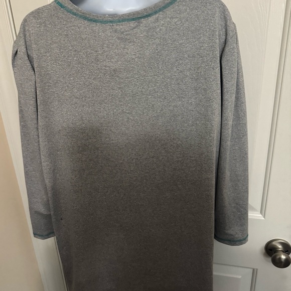 Mrs. Claus But Married To Grinch Top Funny Womens 2X Christmas Bling Shirt NWT - Picture 2 of 6